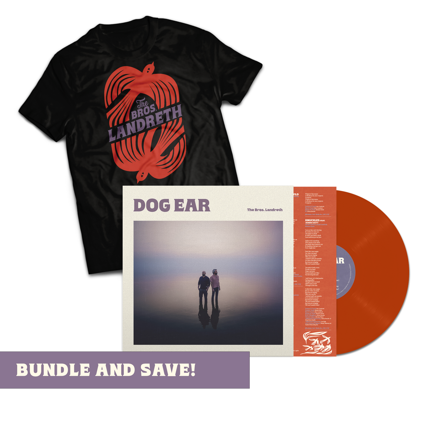 Dog Ear Vinyl & T-Shirt Bundle